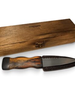 Spalted Beech and Blackwood Sgian Dubh
