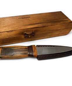 Whisky Oak and Solid Brass Sgian Dubh